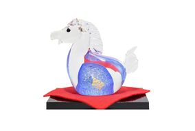 【期間限定】干支 青午 SE-076BL【粋工房】_HA1878