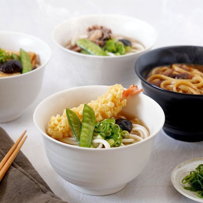 さぬき小豆島　手延冷凍調理うどん　4食セット（カレーえび天（焼きもち入）牛肉かきあげ）