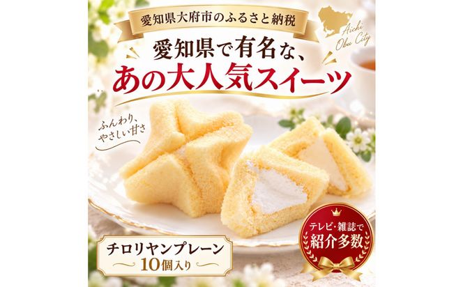チロリヤン10個入（プレーン） 洋菓子チロリヤン 232238_CP001-PR