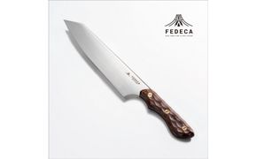 【FEDECA】三徳包丁 大 名栗ブラウン 000981