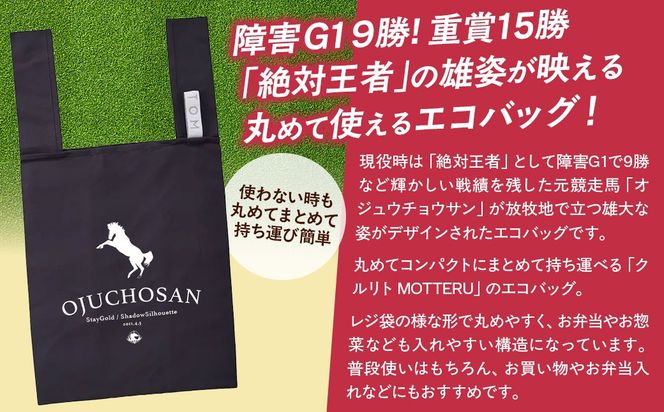 【オジュウチョウサン】丸めて使えるエコバッグ BRTV012
