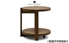 マスターウォール プット サイドテーブル 家具 インテリア ウォールナット 送料無料 収納 ナイトテーブル 
