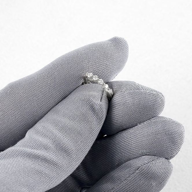 プラチナ フープ ピアス ダイヤ 片耳 フープピアス pt950 中折れ式 リング 普段使い 240117hy200pu SWAA169