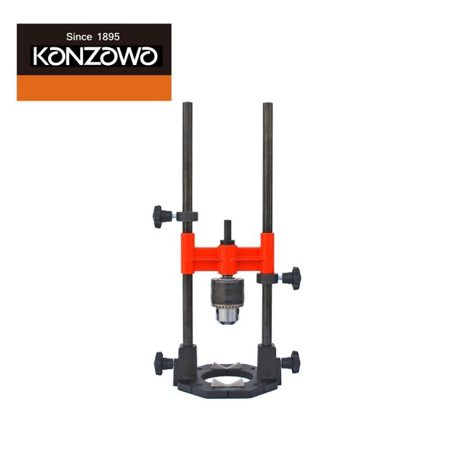 【神沢鉄工】K-503 スーパーポンチ特大 K-802-2 ドリルガイドDX13mm チャック付セット