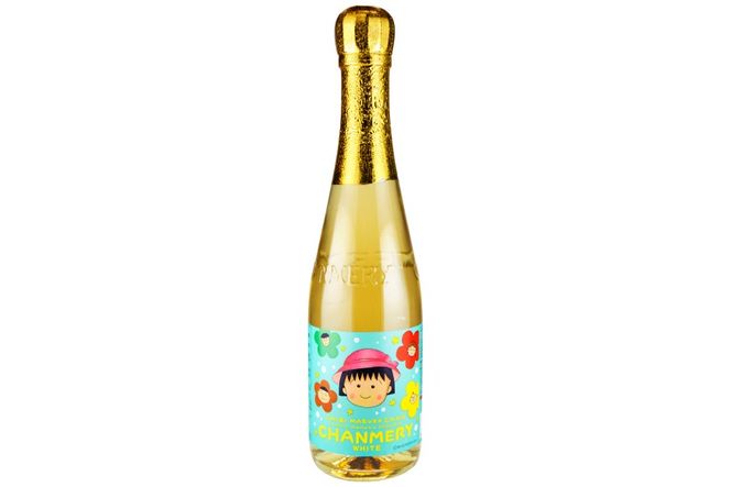 ちびまる子ちゃん シャンメリー ホワイト 360ml × 12本 [翔栄通商 静岡県 吉田町 22424711] ノンアルコール しゃんめりー まるちゃん まる子 木村飲料