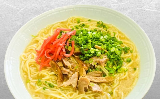 元祖長浜屋協力　豚骨ラーメン１５食セット（５食×３袋）≪築上町≫【株式会社マル五】[ABCJ148]