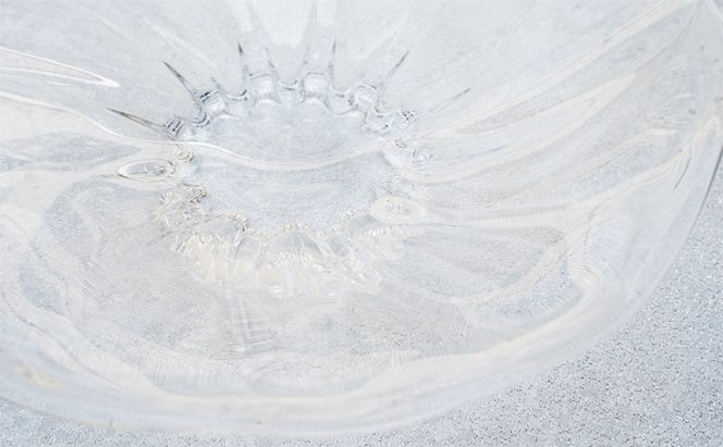 フラッタ　プレート（クリアー）Sghr スガハラ ガラス 食器 皿 お皿 キッチン雑貨 透明 シンプル おしゃれ 涼しげ 涼 ガラスのお皿 ガラスのプレート 