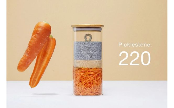 庵治石の漬物ポット Picklestone220 372013_MX001