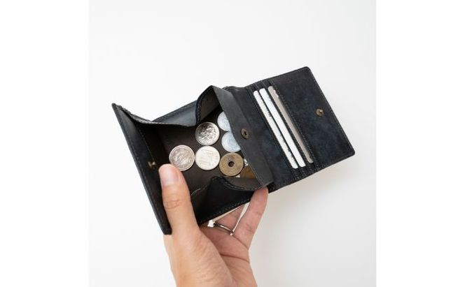 二つ折り財布 Coprire（コプリーレ）プエブロ ファッション小物 タンニン鞣し革 小銭入れ カード入れ ポケット カード収納 プエブロレザー 経年変化 自然素材のみ 