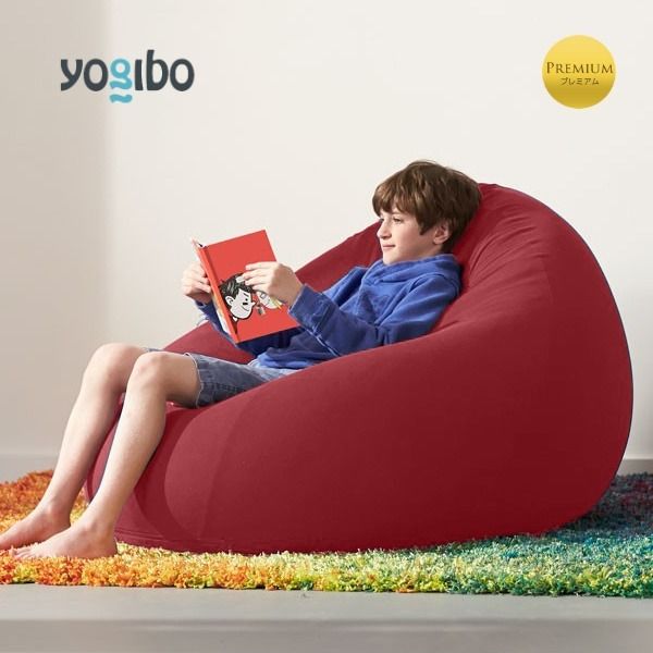 【終了】Yogibo Pod Premium（ヨギボー ポッド プレミアム）＜ワインレッド＞-[G776-2]