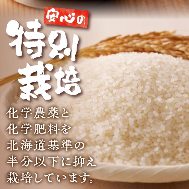 《令和7年産》特別栽培米ゆめぴりか 10kg×6ヵ月定期便 | 16年連続特A ブランド米 白米 精米 米 お米 こめ 減農薬 単一原料米 ご飯 北海道米 北海道 滝川市