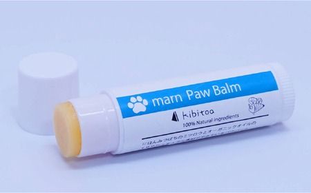 【全6回定期便】【天然素材100％・ペット用】にほんみつばちのミツロウ＆オーガニックオイルの パウ バーム 糸島市 / kibitoa[AIN003] ペット スキンケア 肉球 ケア 天然 みつろう 保護クリーム オーガニック