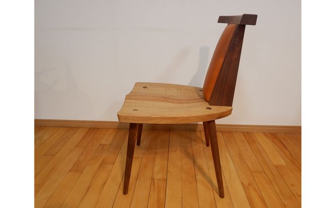 ダイニングチェア（本革キャメル） 372013_LL003VC02