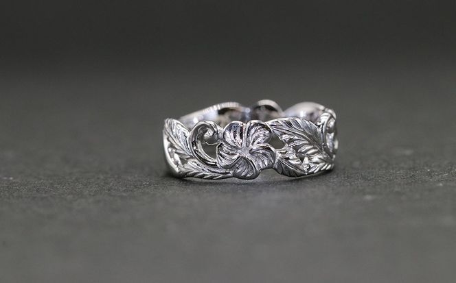 ピンキーリング（ハワイアンテイスト）SV925【号数：２号～５号】　シルバー 指輪 山梨 やまなし 富士川町