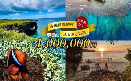 【返礼品なし】沖縄県恩納村ふるさと応援寄附金 1000000円