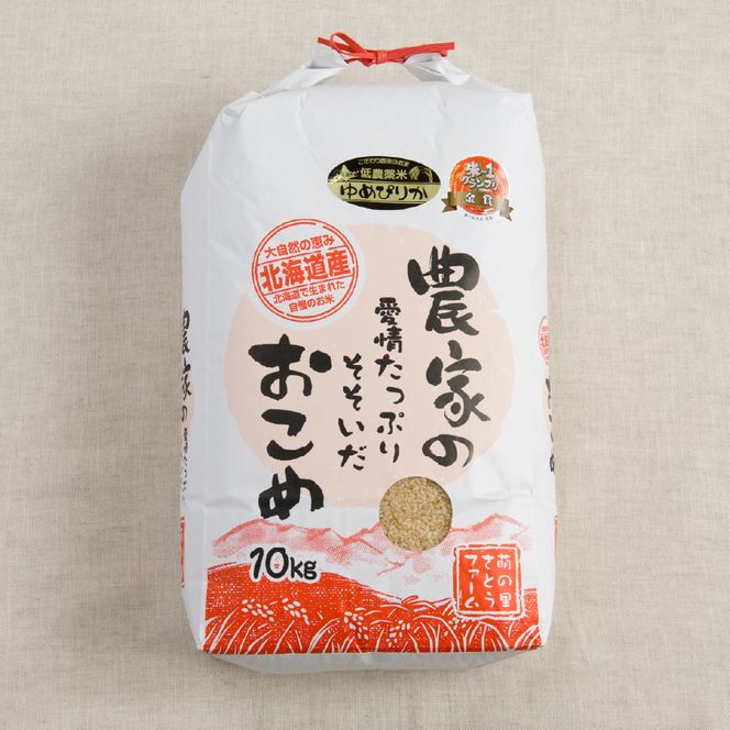 米 【先行予約】 令和8年産 【12ヶ月定期便】 ゆめぴりか 北海道南るもい産 (玄米)10kg R011-053-R8