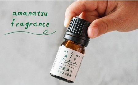 【全12回定期便】【先行予約】農香《のうか》シリーズ◎甘夏精油5ml（アロマオイル）【2024年10月以降順次発送】 わかまつ農園 [AHB025]