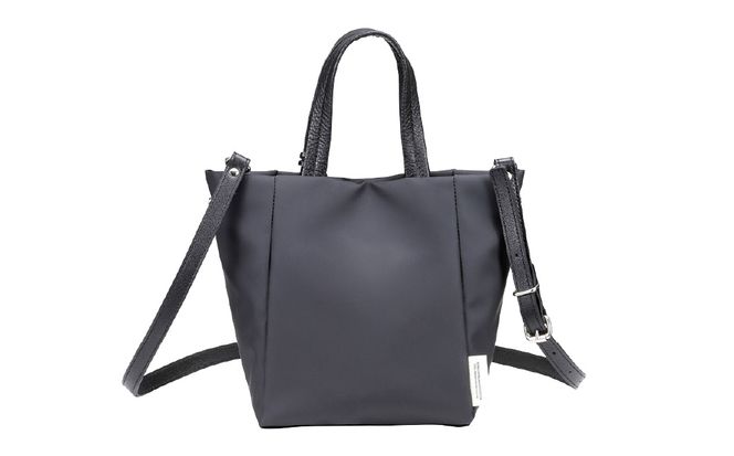 豊岡鞄 anti-mode style U.R. Mini Tote A90001 ブラック / トートバッグ ミニ 小さめ ミニ2WAYバッグ アンチ・モード・スタイル 手提げ ショルダーバッグ シンプルデザイン メンズ レディース バッグ かばん 鞄 木和田正昭商店