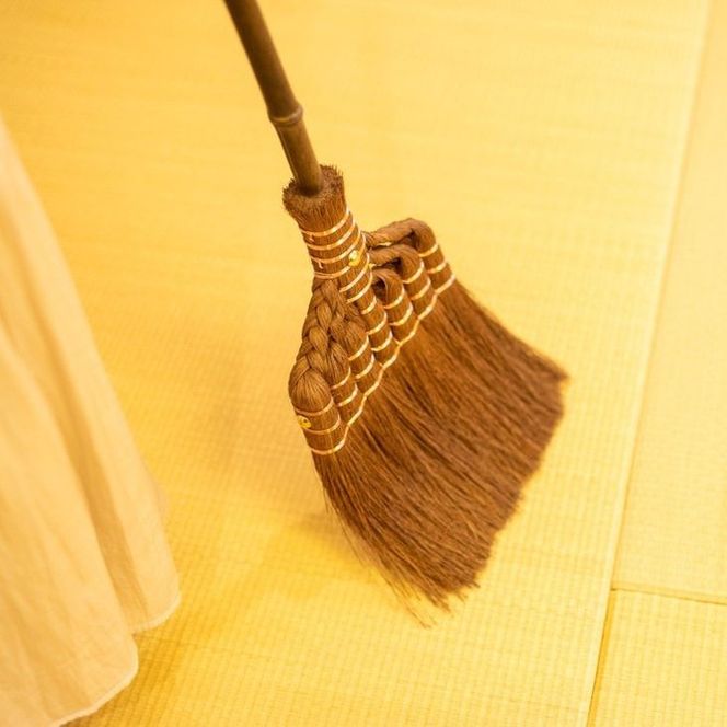 国産棕櫚箒 7玉