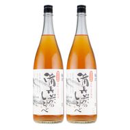 V6110_備長炭のしらべ熊野山里梅酒 （備長炭熟成）1800ml×2本（C005）