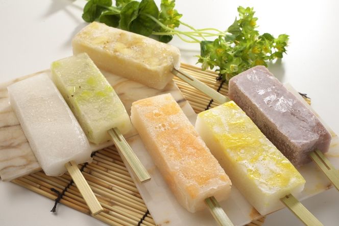 冷たい生フルーツ葛もち「冷やッ葛」味はおまかせ5種 合計10本