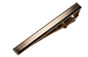 G2831 ４面カットネクタイピン ライトゴールド