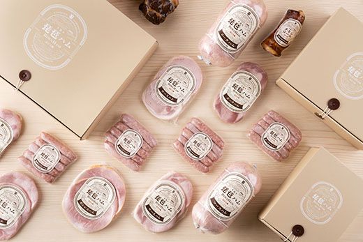 【カネ吉山本】琵琶ハムギフト5種詰め合わせ【Y141W】