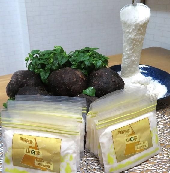 【芋家なか吉】丹波山の芋すりおろし 冷凍 とろろ１kg (10パック) ［ 京都 芋 いも イモ 便利 小分け 新鮮 人気 おすすめ お取り寄せ 通販 ふるさと納税 ］ 261009_B-SG06