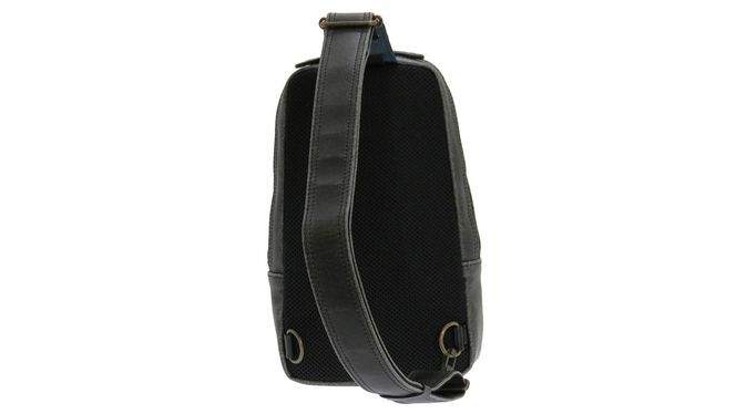 レトロボディバッグ ブラック ( No.4977-01 ) / ボディバッグ 豊岡 職人手作り 仕分け収納 2層構造 通気性 シンプル ワンショルダー 日本製 メンズ レディース バッグ かばん 鞄 木和田株式会社