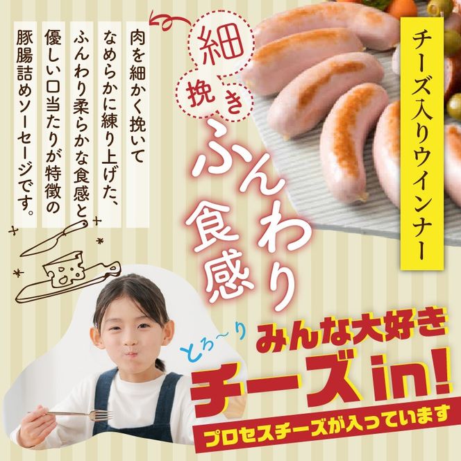粗挽き＆チーズ入り！極太フランクフルトソーセージ1.2kg_0100N-2