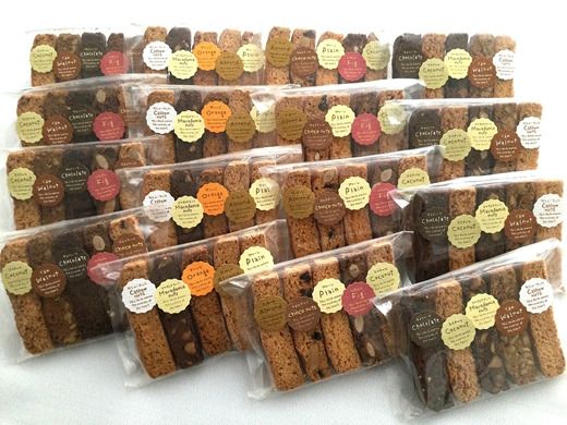 159-2060-01　ビスコッティ（焼き菓子）詰合せ　11種80本入【 神奈川県 大磯町 ビスコッティ 焼き菓子 焼き菓子 詰合せ 】