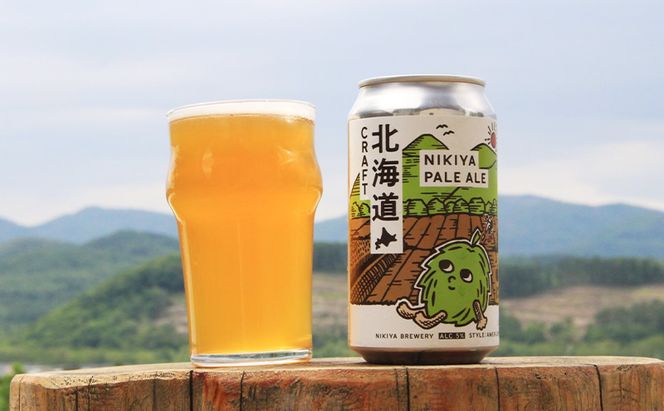 2ヵ月 定期便 北海道仁木町 クラフトビール NIKIYA BREWERY 6本セット ビール (3種 350ml×各2本) 酒 お酒 アルコール 宅飲み 家飲み 晩酌 北海道 仁木町 [合同会社にきやフードクリエイト]