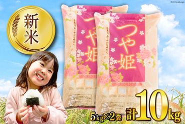 米 宮城県産 つや姫 10kg (5kg×2袋) [気仙沼米穀商業協同組合 宮城県 気仙沼市 20564676] 一等米 ブランド米 白米 精米 ご飯 ごはん コメ こめ 小分け 家庭用