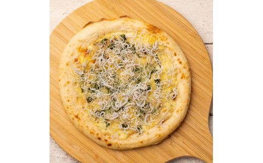 【CF-R7hbk】たっぷり！しらすピザ 4枚入り(和風2枚・トマト2枚) 和風ピザ 冷凍ピザ ぴざ pizza ピッツァ シラス 大葉 味噌 トマトベース お取り寄せグルメ 美味しい おいしい おやつ ホームパティ