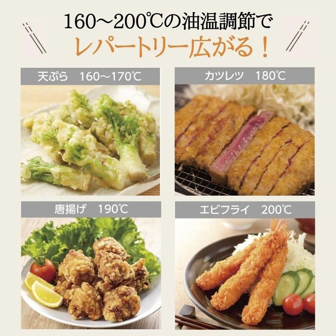 象印 電気フライヤー「 あげあげ 」 EFKA10-TJ メタリックカカオ 272183_AK169