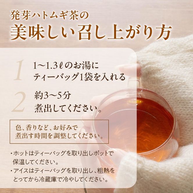 発芽はとむぎ茶 業務用《 ハトムギ茶 国産 はと麦茶 お茶 国産茶葉 ノンカフェイン 》【2400G15101】