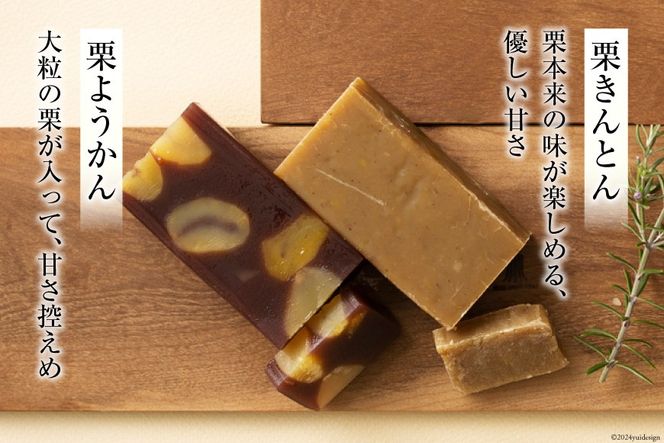 和菓子 栗きんとん & 栗ようかん セット [農林産物直売所 美郷ノ蔵 宮崎県 美郷町 31ab0071] ギフト 詰め合わせ くり 栗 国産 栗づくし 和菓子 スイーツ 宮崎県産 美郷産 冷蔵 送料無料 数量限定 お菓子 おやつ 手作り ギフト プレゼント 贈り物 父の日 母の日