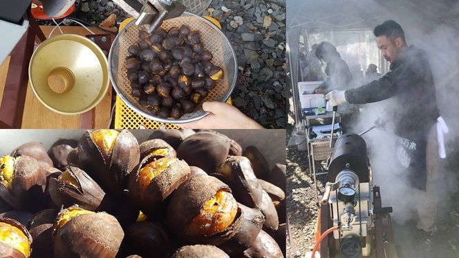 庄七農園 限定 熟成 焼き栗 500g 【 10月から順次お届け 】 栗 くり 焼栗 おやつ スイーツ 茨城 和栗 美味しい 果物 フルーツ [BK05-NT]