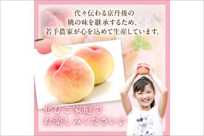 【先行予約】京丹後産 桃 2kg（6～12玉）（2026年7月下旬～発送）　BF00005