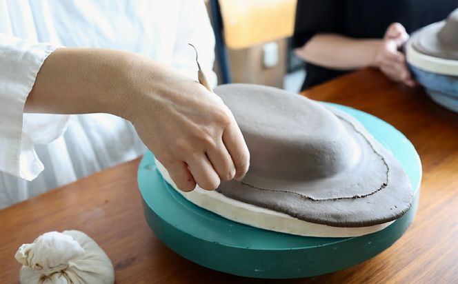 【Awabi ware】 プレミアム陶芸体験 ペアチケット