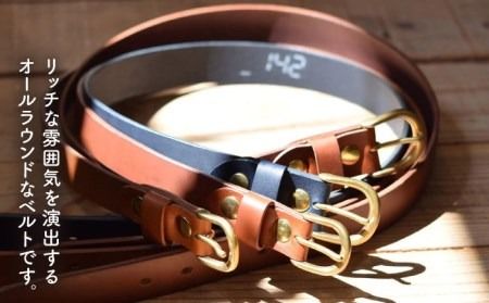 【3cm幅】一枚革仕立て の ベルト 糸島市 / LADIES＆GENTLEMEN 革 レザー 革製品 [ADK052] 革ベルト メンズ レディース ベルト 本革 カジュアル