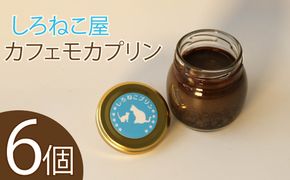 プリン カフェモカ 6個 セット 瓶入り コーヒー モカ お菓子 デザート スイーツ おやつ 洋菓子 ご褒美 ギフト プレゼント 静岡県 藤枝市