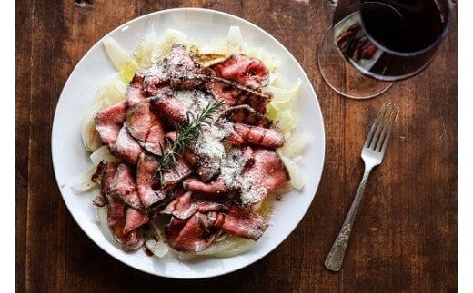 【6-31】松阪牛サーロインのカルパッチョ×パスタ2種贅沢ディナーセット