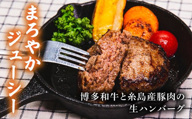 【全6回定期便】【 セット 】A4ランク 糸島 黒毛和牛 ヒレ肉 サイコロステーキ 300g / 博多和牛と糸島華豚入り手作り生ハンバーグ130g × 3個 糸島市 / 糸島ミートデリ工房[ACA297]