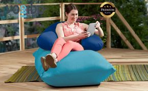 Yogibo Zoola Support Premium（ヨギボー ズーラ サポート プレミアム）＜ロイヤルブルー＞-[G796-8]