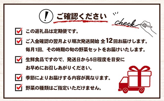 【 小豆島 】瀬戸内小豆島の旬野菜セット 農家直送 年12回お届け 定期便 野菜 やさい 旬 新鮮 詰め合わせ 香川 香川県 土庄 土庄町