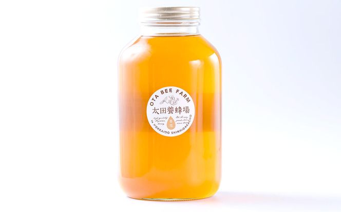 北海道産 天然 はちみつ 百花蜜 2.4kg