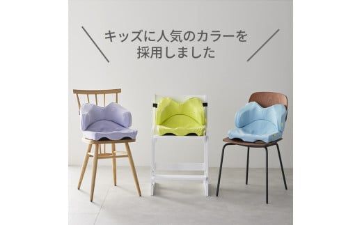 【nishikawa／西川】 Keeps(キープス)ランバークッション for Kids／ラベンダー【P382W】（滋賀県　近江八幡市）