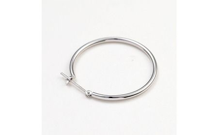 プラチナ900 　フープピアス　1.5×25　120337 SWAE021