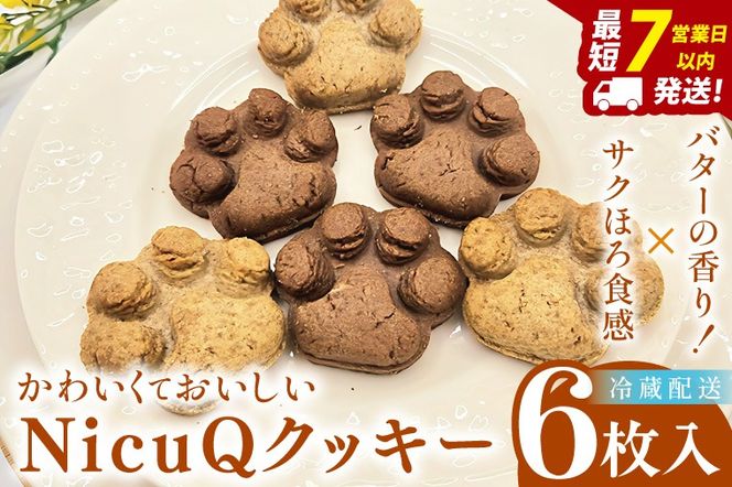 サクほろ食感×バターの香り！かわいくておいしい【NicuQクッキー】【埼玉県　春日部　お菓子　スイーツ　手作り】（DA017）